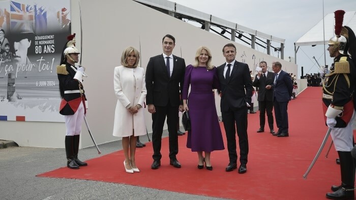 En Normandía se luchó por la libertad y un futuro mejor para Eslovaquia, declara Čaputová