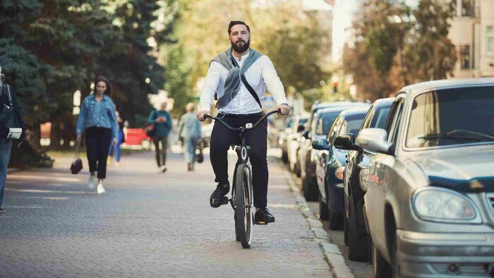 Do práce na bicykli