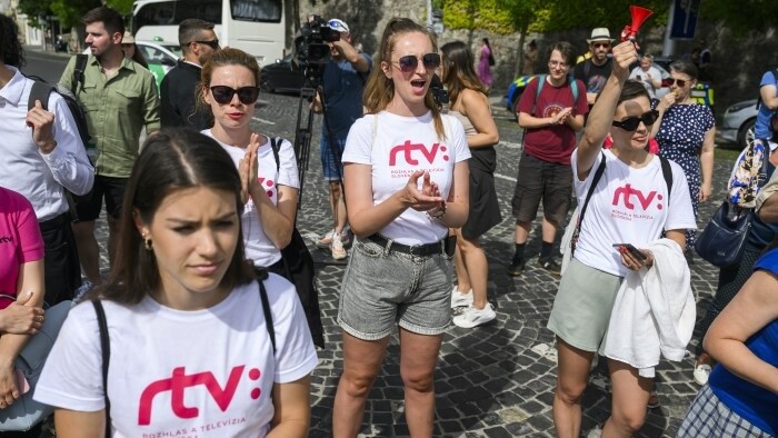 Coalición gubernamental cancela el funcionamiento de RTVS y se apodera definitivamente de la emisora pública