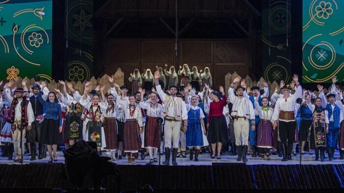71st folklore festival in Vychodna