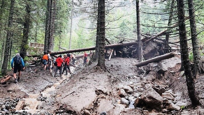 Lawinenunglück im Osten der Tatra