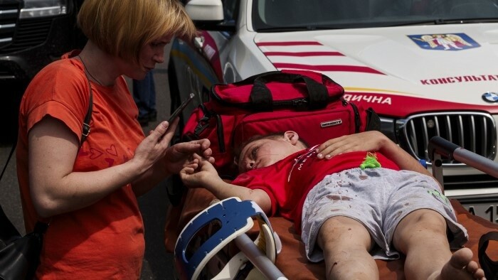 P.Pellegrini condamne l'attaque de missiles russes contre l’hôpital pour enfants en Ukraine 