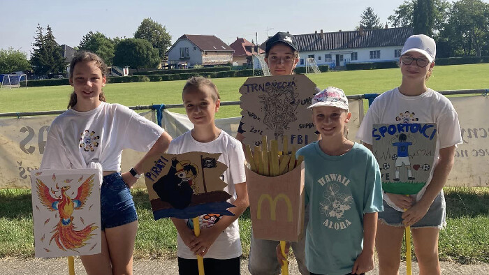 Letný tábor v obci Trnovec nad Váhom