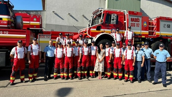 Bomberos eslovacos ayudarán en Francia