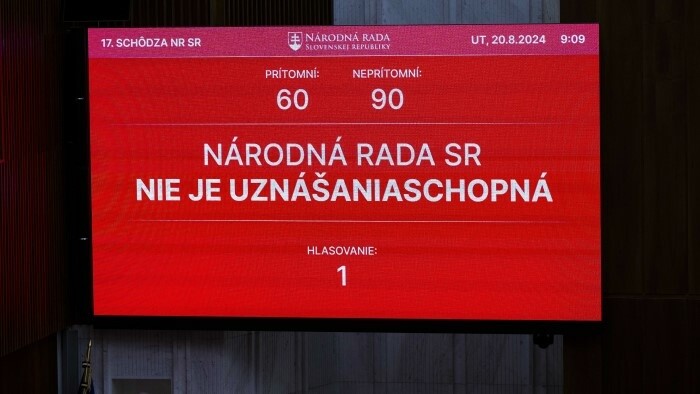 Odvolávanie sa nekonalo 