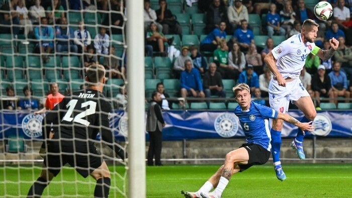 Eslovaquia comienza la Liga de las Naciones con una victoria en Estonia