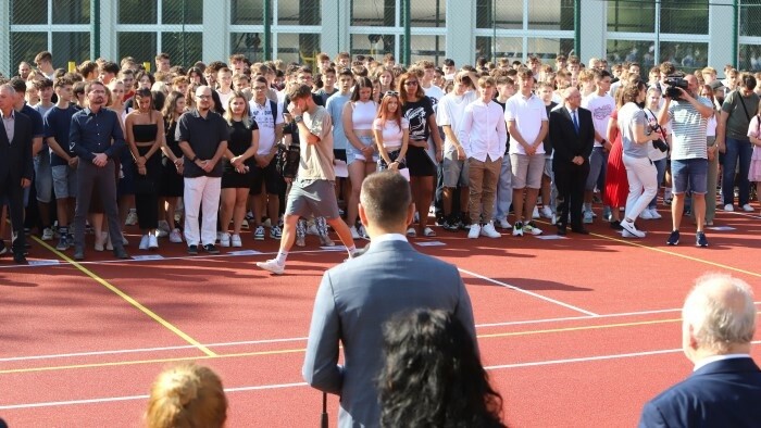 Le Président a ouvert l'année scolaire à Banská Bystrica