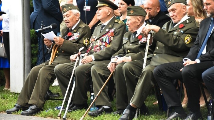 Veteránom SNP poďakoval za odvahu 