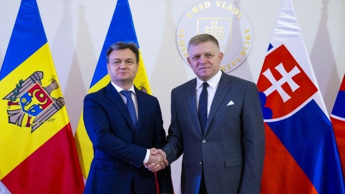 Primer ministro eslovaco recibió a su homólogo moldavo en Bratislava 
