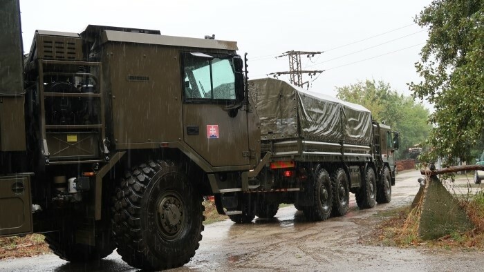 El ejército colabora en las tareas de rescate y limpieza