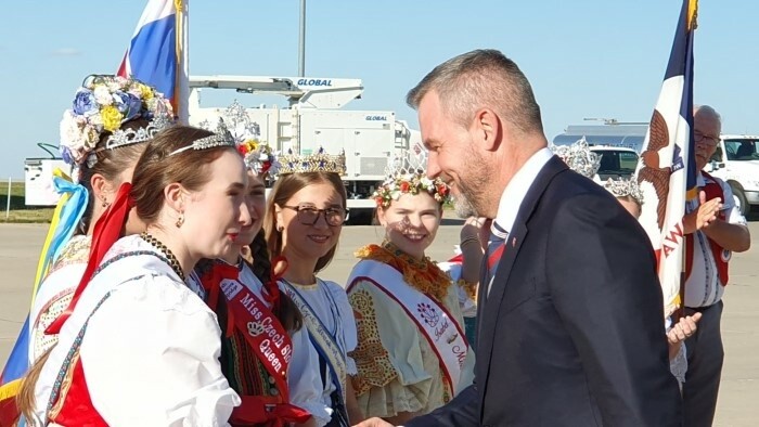 Президент СР П. Пеллегрини встретился в США с представителями местной словацкой и чешской общины