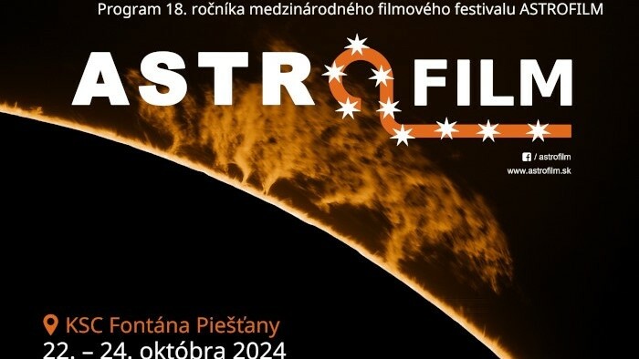 Arranca en Piešťany el festival Astrofilm