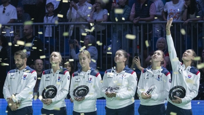 Las tenistas eslovacas pierden en la final