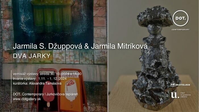 Výstava Dva Jarky v DOT Gallery