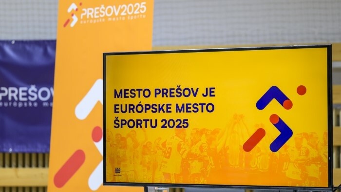 Prešov, Ciudad Europea del Deporte en 2025