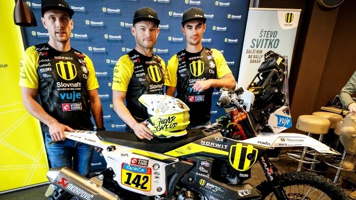 Štefan Svitko ide na Dakar