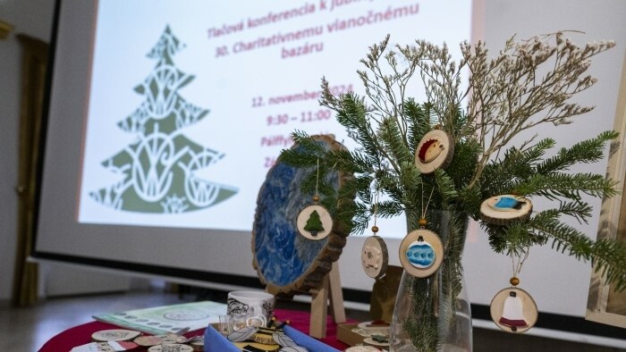 Traditionnel Bazar de Noël caritatif à Bratislava