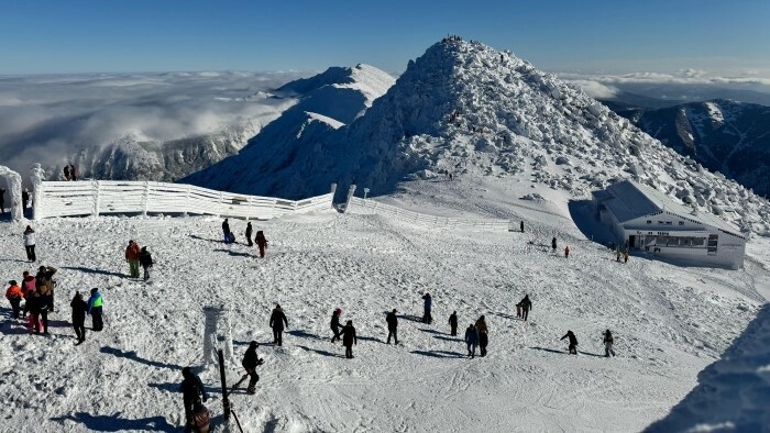 La plus longue piste de ski éclairée d'Europe centrale à Jasná