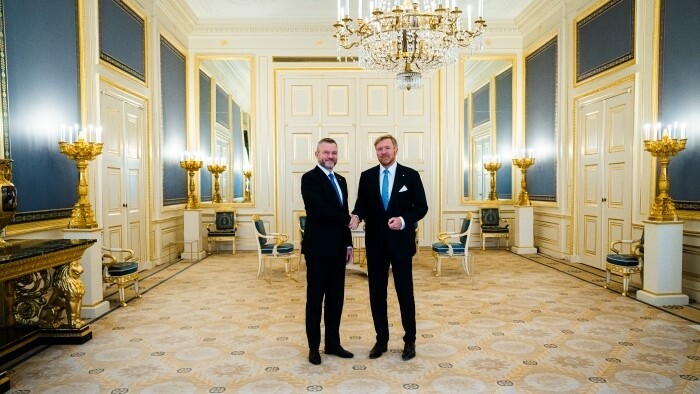 Peter Pellegrini a visité le Centre Princesse Máxima à Utrecht
