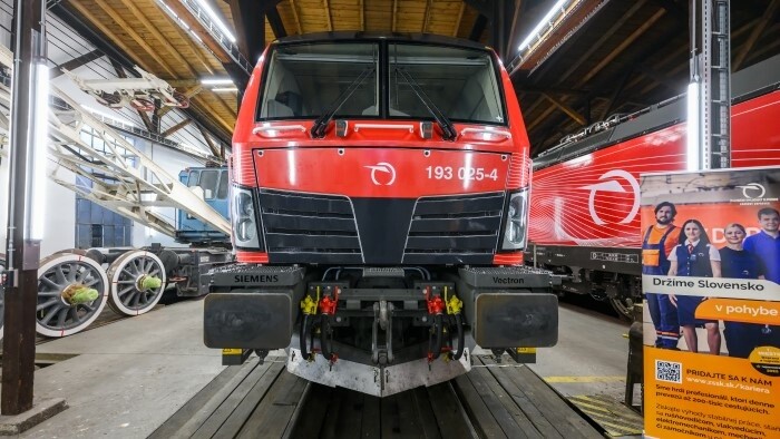 ZSSK nimmt neue Lokomotiven in Betrieb