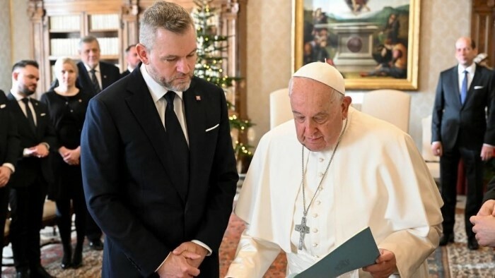 Deuxième jour pour Peter Pellegrini au Vatican