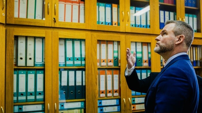 Pellegrini a remercié l'Institut pontifical à Rome pour l'aide apportée aux Slovaques