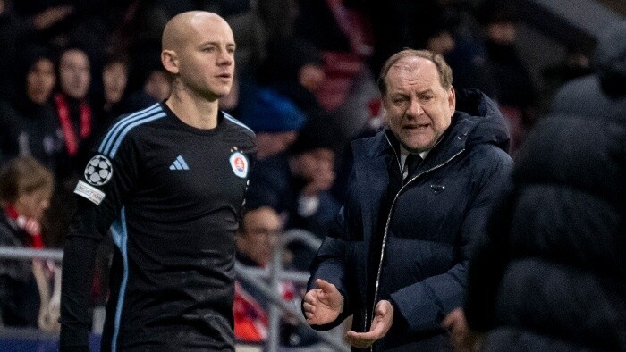 FUTBAL: Vladimír Weiss ml. si po pauze obliekol belasý dres