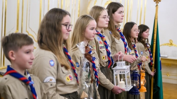 Вифлеемский огонь прибыл в Словакию