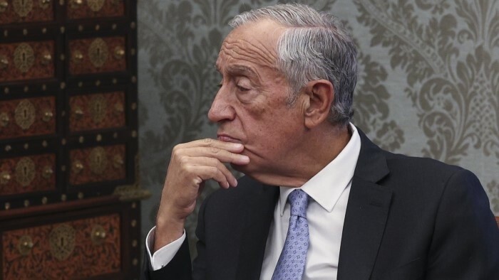 Presidente de Portugal Marcelo Rebelo de Sousa llega a Eslovaquia