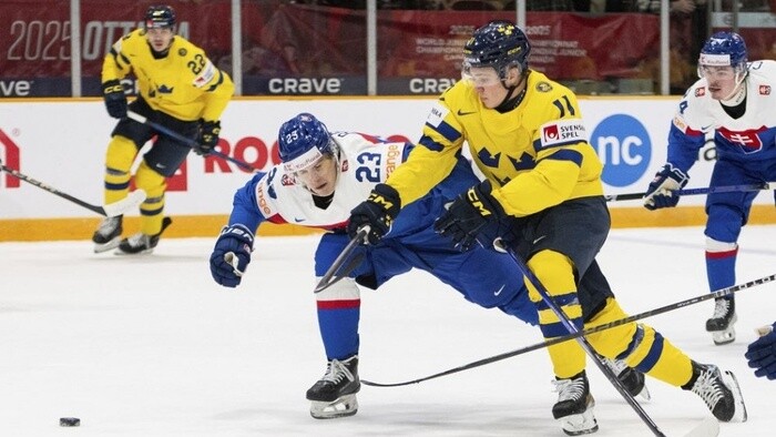 Eishockey-Junioren-WM: Slowaken verlieren gegen Schweden