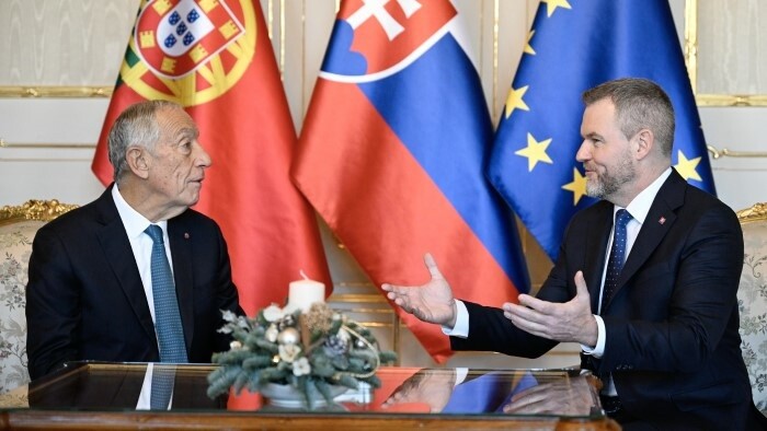 Le Chef de l'Etat portugais en visite en Slovaquie