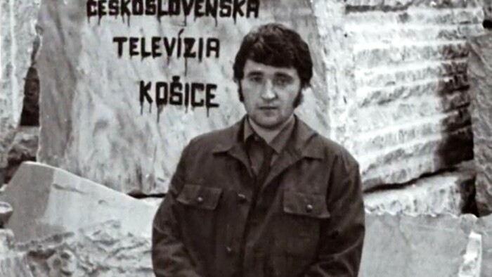 Milan Štelbaský po nástupe do košického štúdia STV