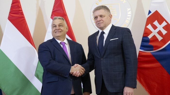 Премьер Венгрии Орбан в Братиславе