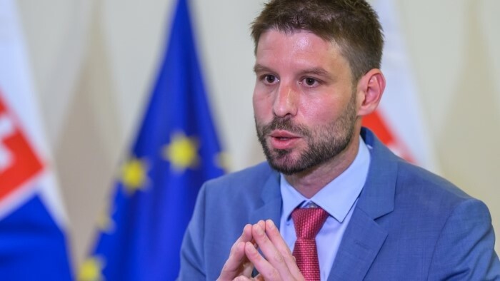  Slowakischer Oppositionsführer in der Ukraine