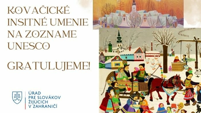 Insitné umenie z Kovačice v UNESCU