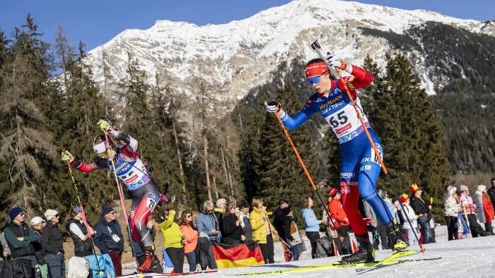 BIATLON: Preteky žien na 15 kilometrov v Lenzerheide
