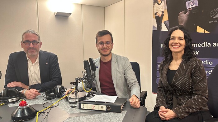 Martin Hojsík, Miriam Lexmann, Alexander Ernest.JPG