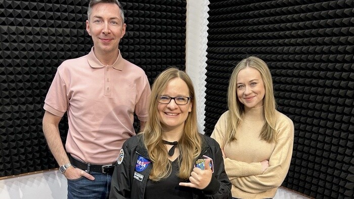 Astrobiologička Michaela Musilová v Ráne na eFeMku