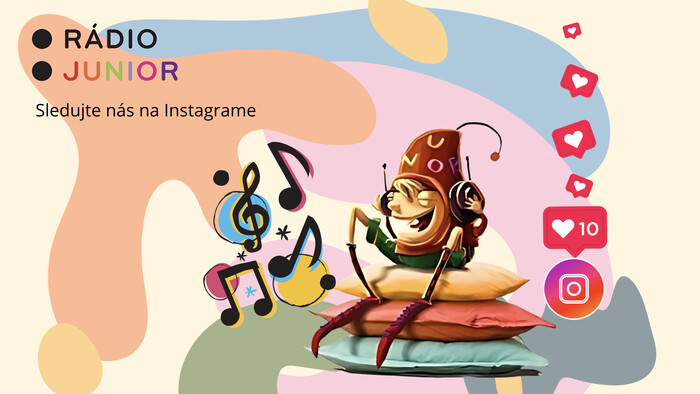 Rádio Junior už aj na instagrame