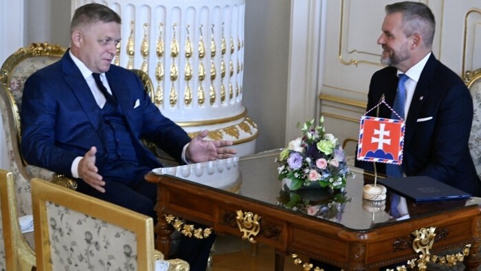 Прошла встреча премьера СР Р. Фицо и президента П. Пеллегрини