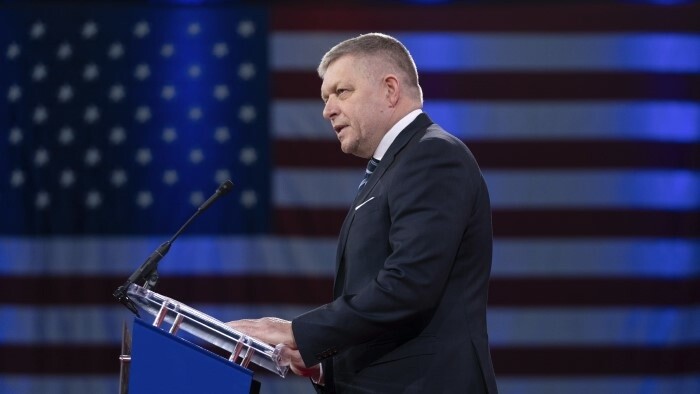 Robert Fico à la Conférence d'action politique conservatrice à Washington