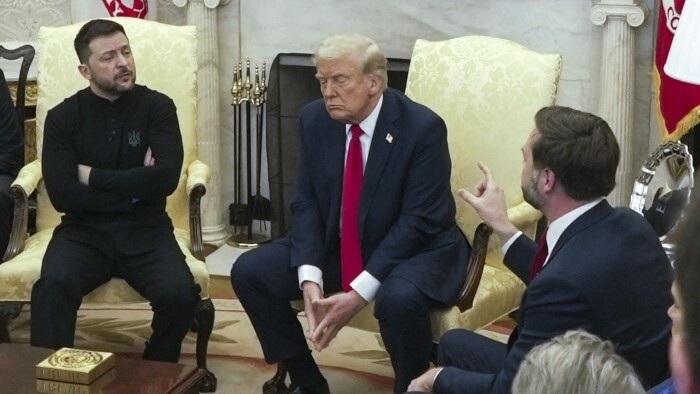В Словакии продолжается обсуждение конфликта между президентами США и Украины