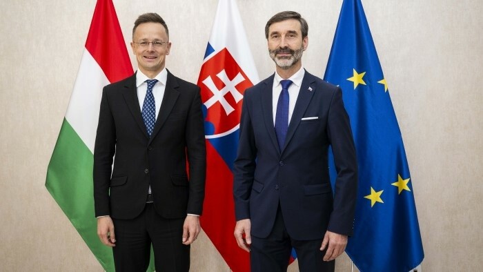 Slowakischer Außenminister traf seinen ungarischen Amtskollegen