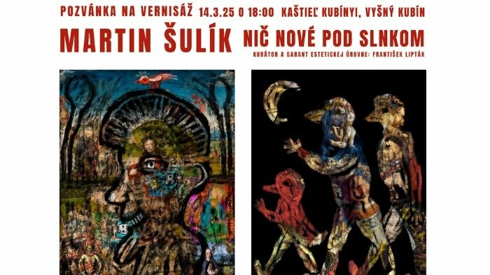 Výstava Martina Šulíka Nič nové pod slnkom 