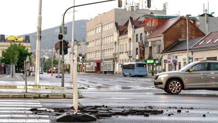 Oprava kanalizácie na hlavnej križovatke v Nitre obmedzí premávku