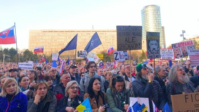 Friday protest gatherings peaceful