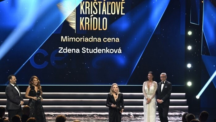 Zdena Studenková si prevzala mimoriadne ocenenie