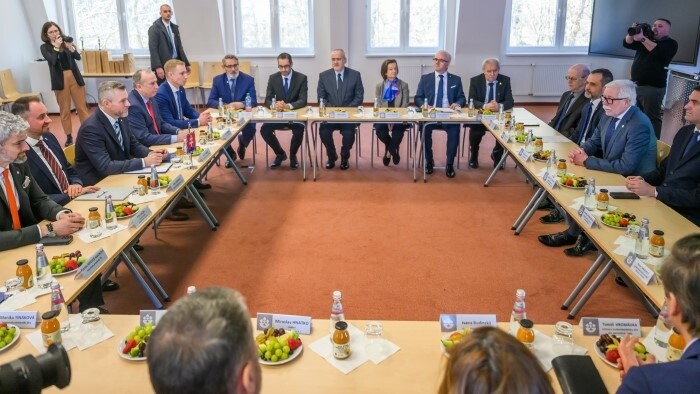 Президент СР П. Пеллегрини посетил Академию Наук