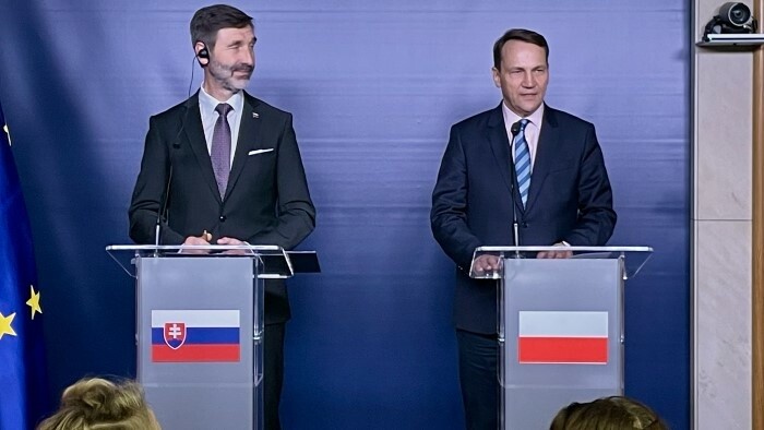 Le ministre Blanár en Pologne