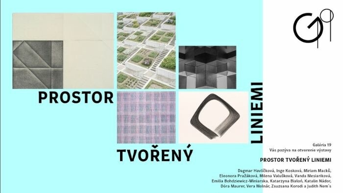 Výstava Priestor tvorený líniami v Galérii 19